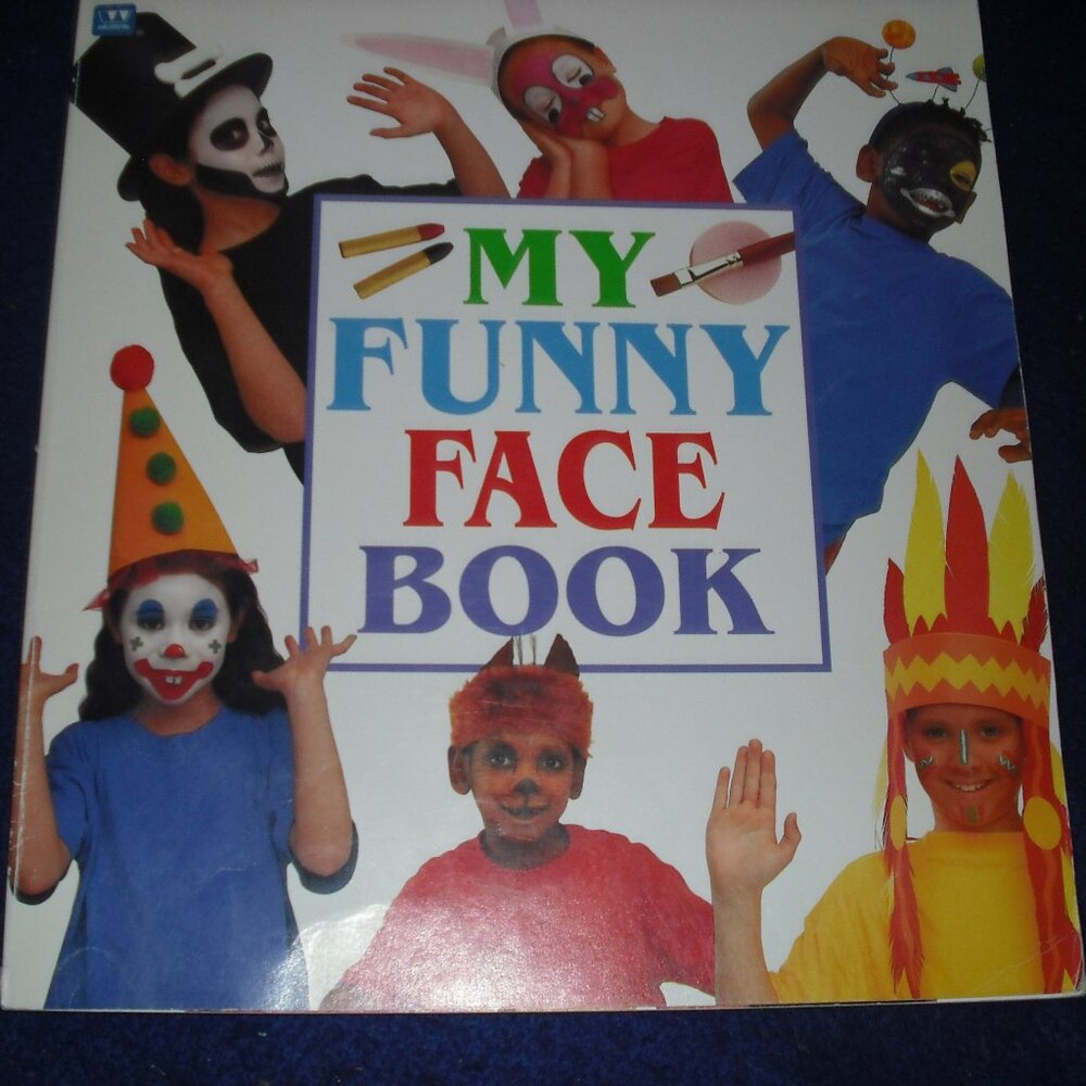 My Funny Face Book by Marion Elliot 1994 paperback Vintage